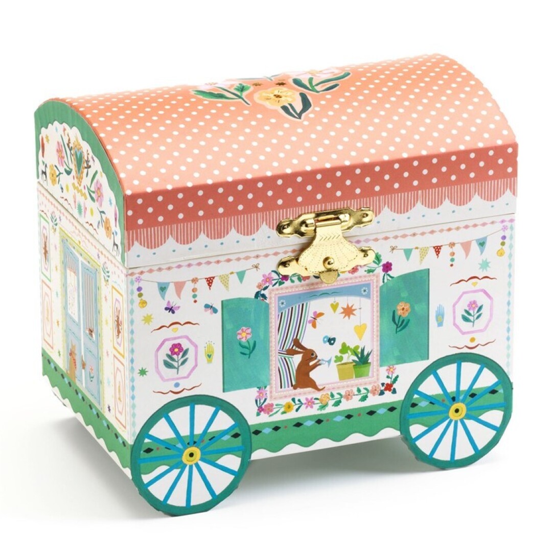 Caja de música Caravana encantadora – Joyero musical infantil – Kulturdenda