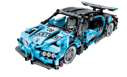 IM Master Coche de carreras azul – 422 piezas (compatible)