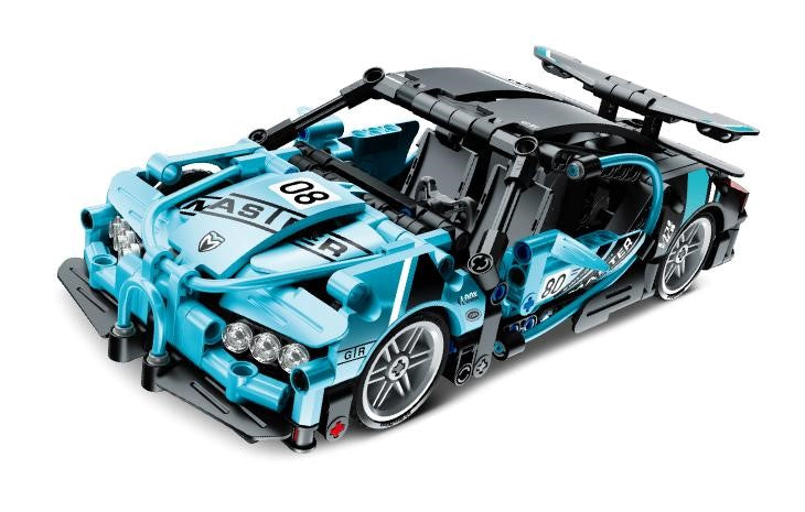IM Master Coche de carreras azul – 422 piezas (compatible)