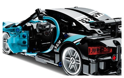 IM Master Coche de carreras azul – 422 piezas (compatible)