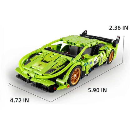 IM Master Coche de carreras verde – 457 piezas (compatible)