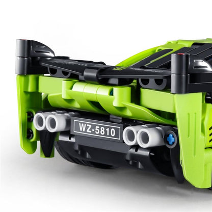 IM Master Coche de carreras verde – 457 piezas (compatible)
