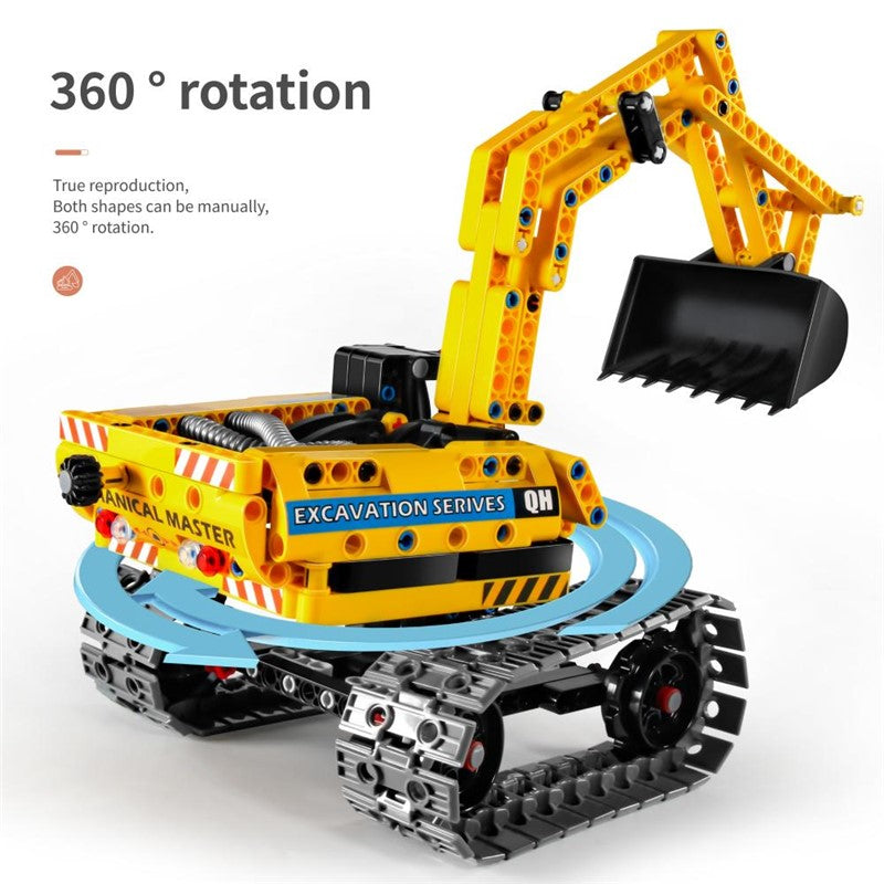 IM Master Excavadora y robot 2 en 1 – 342 piezas