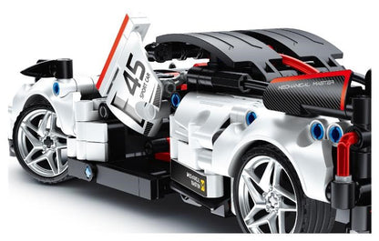 IM Master Coche Deportivo Radio Control Blanco – 476 piezas