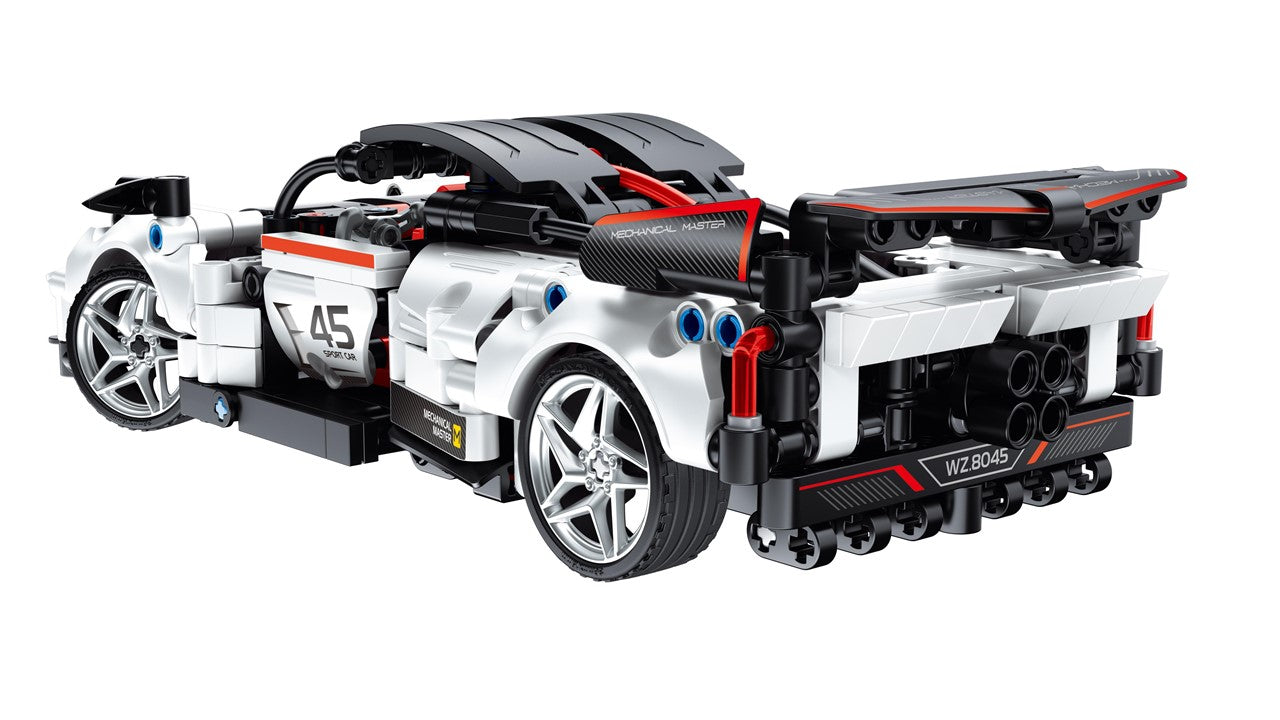 IM Master Coche Deportivo Radio Control Blanco – 476 piezas