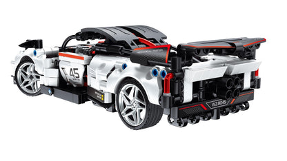 IM Master Coche Deportivo Radio Control Blanco – 476 piezas