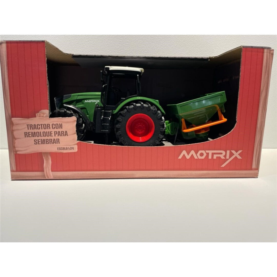 Motrix Tractor con remolque para sembrar – Tractor de juguete – Kulturdenda