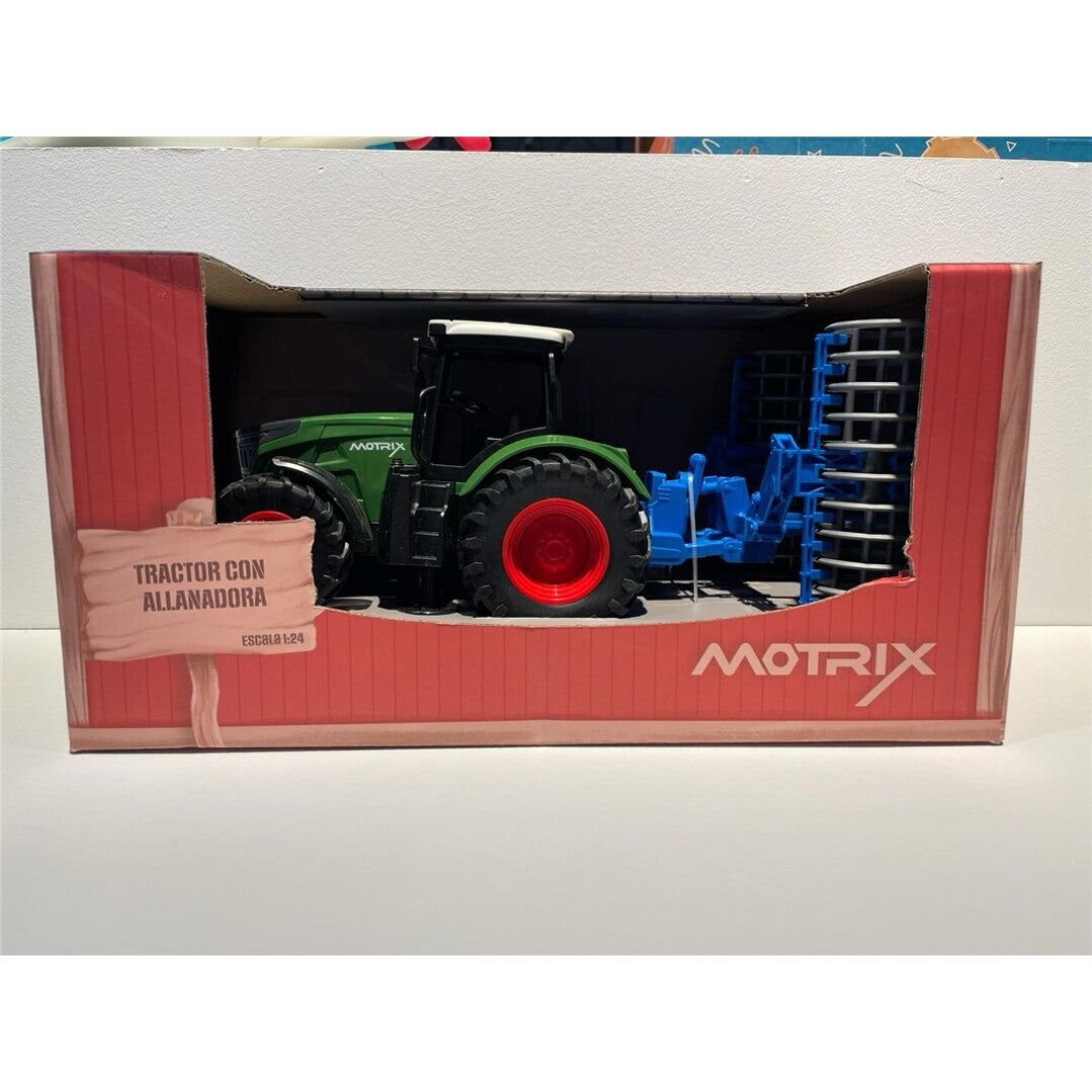 Motrix Tractor con allanadora – Tractor de juguete – Kulturdenda