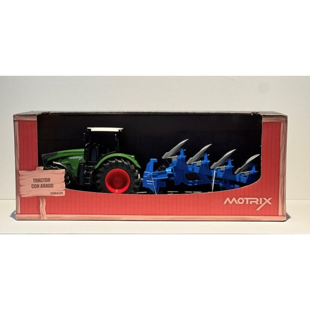 Motrix Tractor con arado – Tractor de juguete – Kulturdenda