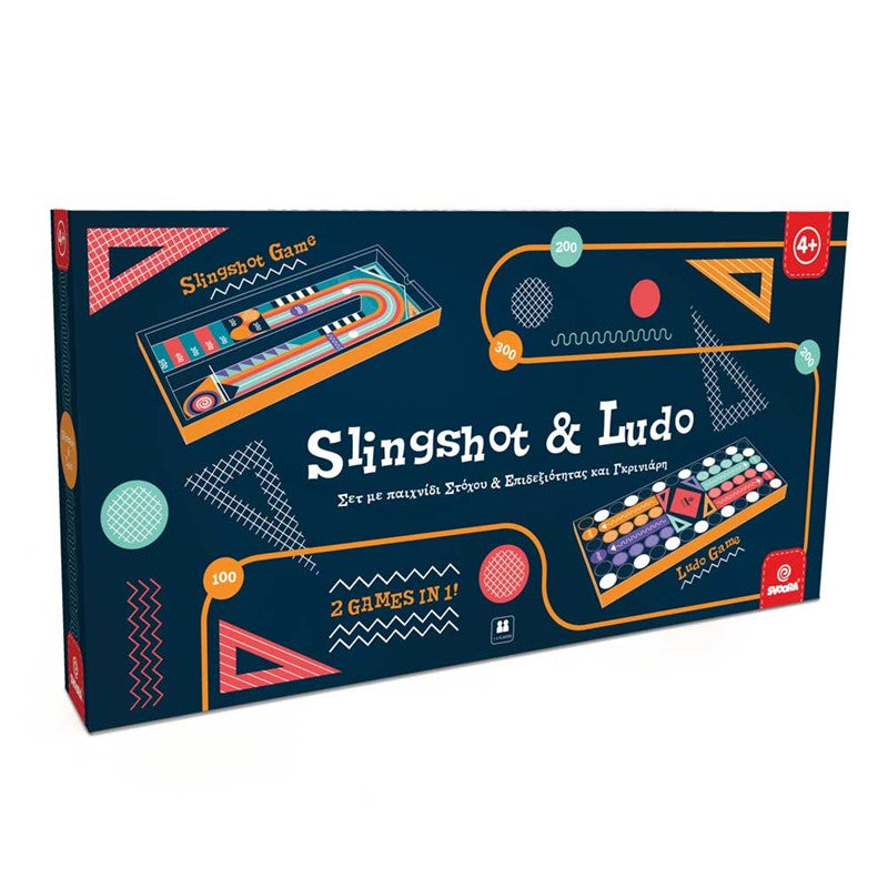Juego de mesa Slingshot & Ludo Svoora 2 en 1