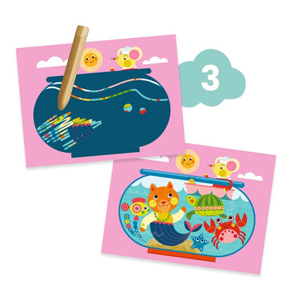Cofre multiactividad El gato y sus amigos – Kit creativo infantil