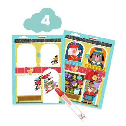 Cofre multiactividad El gato y sus amigos – Kit creativo infantil