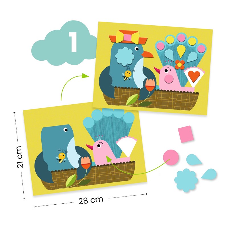 Cofre multiactividad El gato y sus amigos – Kit creativo infantil