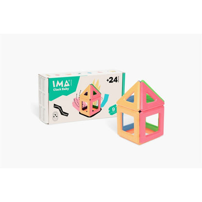 Imanix Ima Clack 9 piezas – Juego de construcción – Kulturdenda