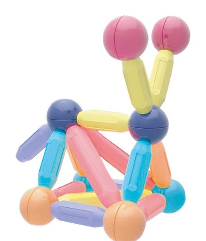 Imabars Baby 24 piezas – Construcción magnética infantil – Kulturdenda