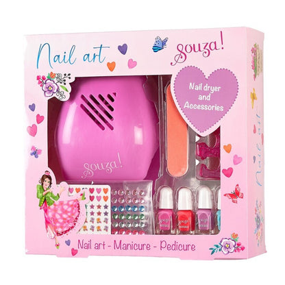 Set de manicura infantil Souza – Secador y esmaltes