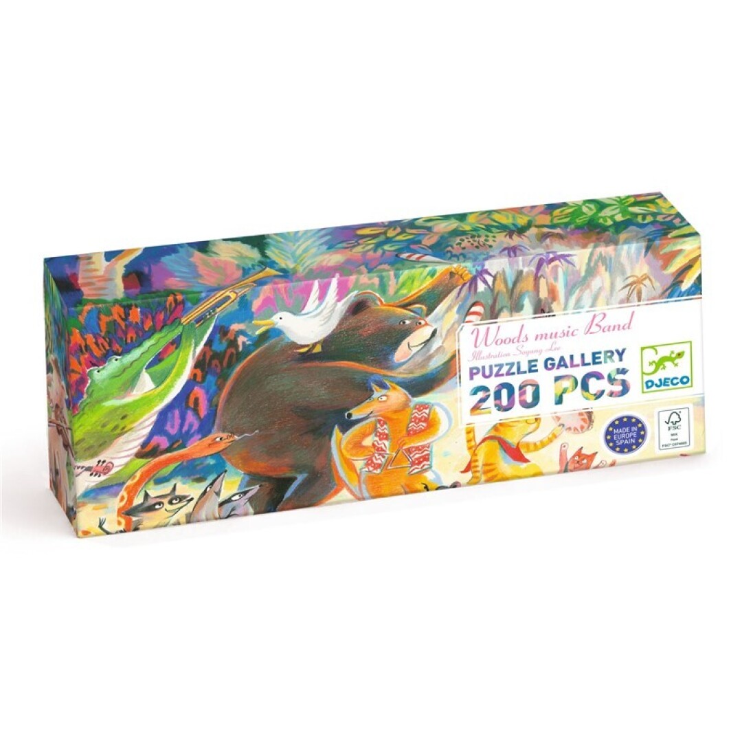 Puzzle Galería Woods Music Band – Puzzle artístico – Kulturdenda