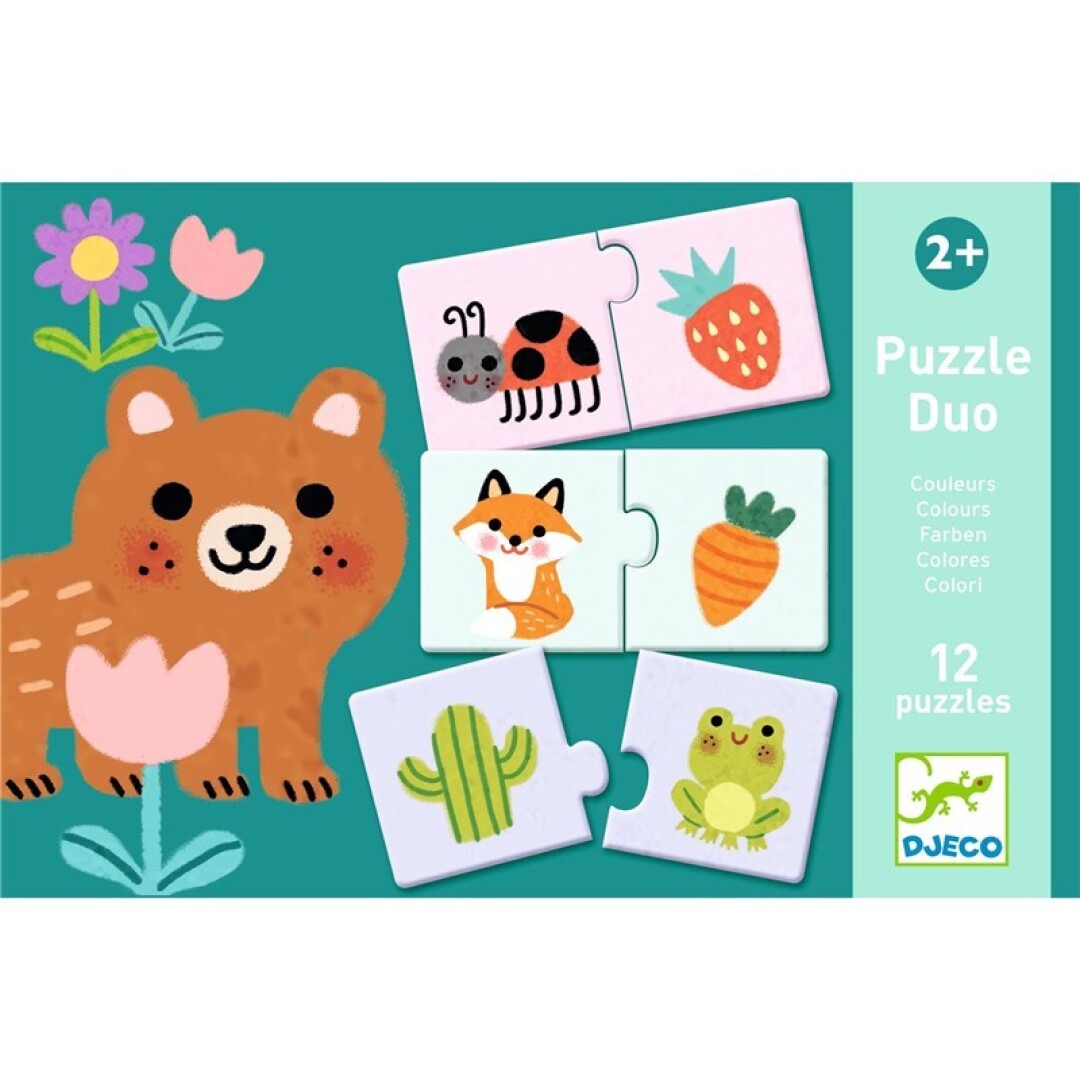 Puzzle Duo Colores – Juego educativo infantil de asociación