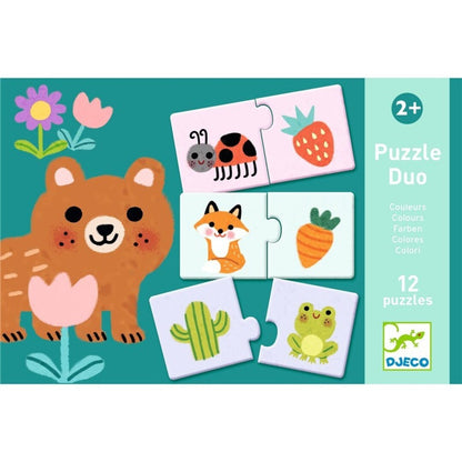 Puzzle Duo Colores – Juego educativo infantil de asociación