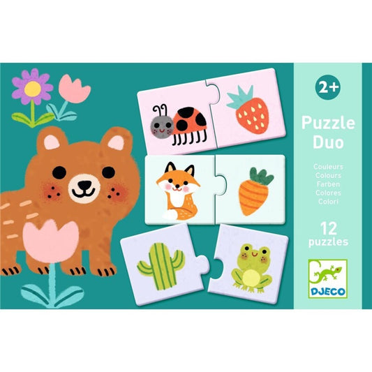 Puzzle Duo Colores – Juego educativo infantil de asociación