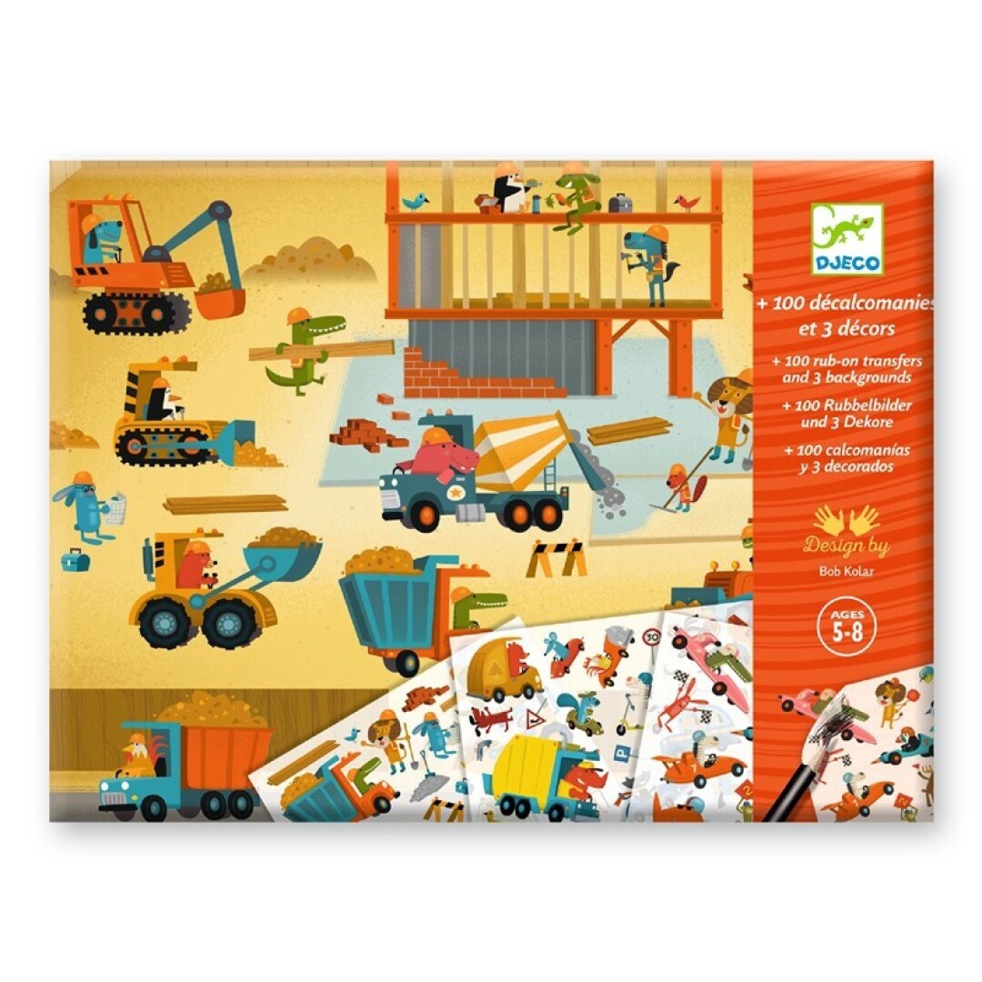 Calcomanías Asfalto – Calcomanías infantiles – Kulturdenda