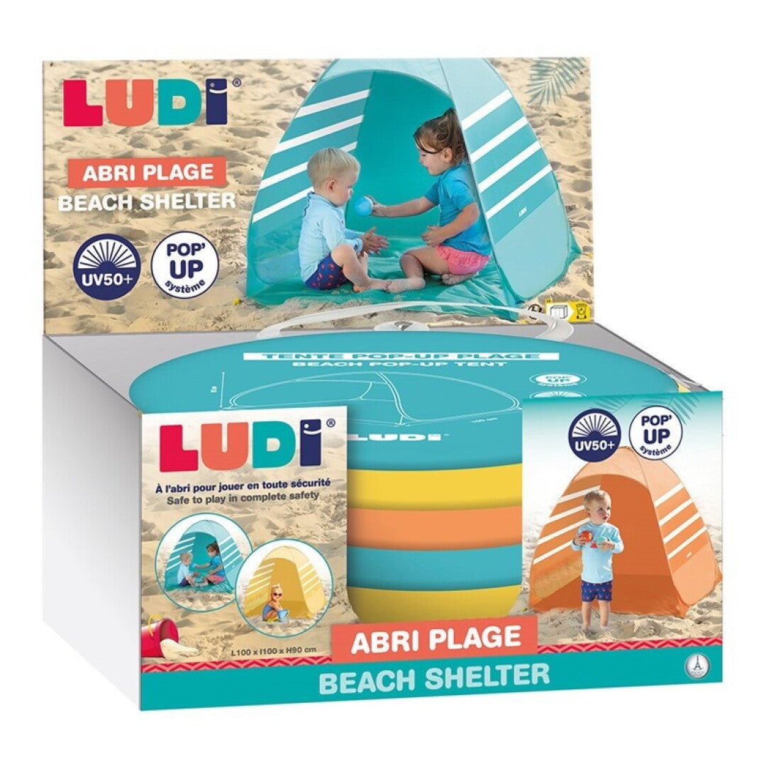 Tienda Refugio Playa Infantil LUDI UV50+ Pop Up