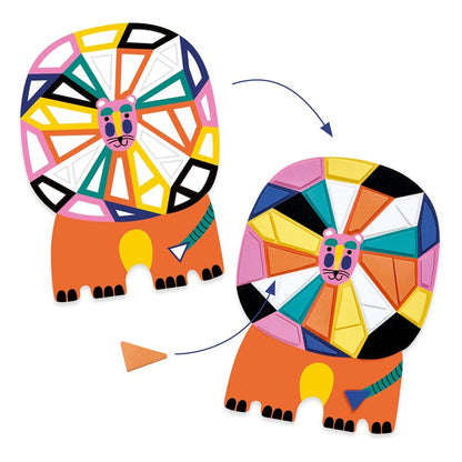 Collage África – Kit de collage infantil – Kulturdenda