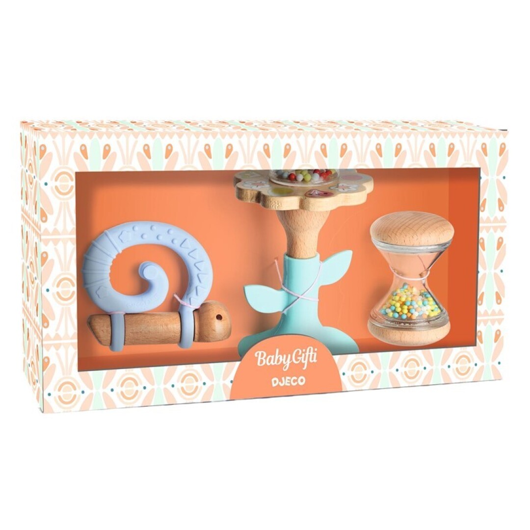 BabyGift – Conjunto de regalo para bebé con juguetes sensoriales