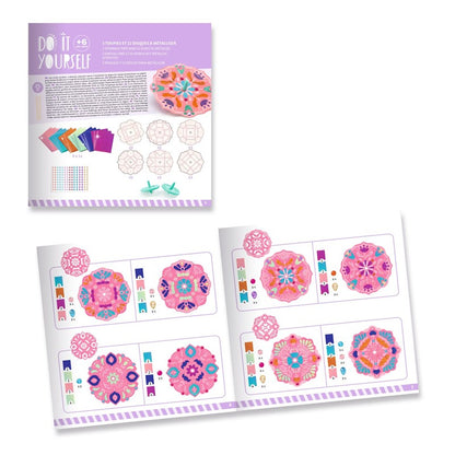 DIY Flower Power – Kit Creativo de Trompos Decorativos para Niños