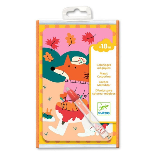 Colorear con agua 4 temporadas – Actividad mágica infantil – Kulturdenda