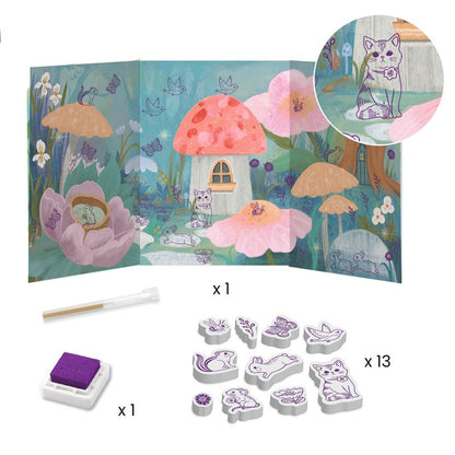 Cofre multiactividades Fluffy Box – Kit creativo infantil de manualidades