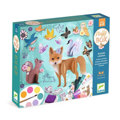 Cofre multiactividades Fluffy Box – Kit creativo infantil de manualidades