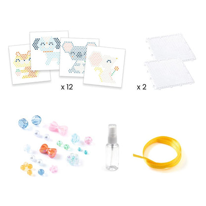 Taller Amigos peludos – Kit creativo con cuentas para crear figuras