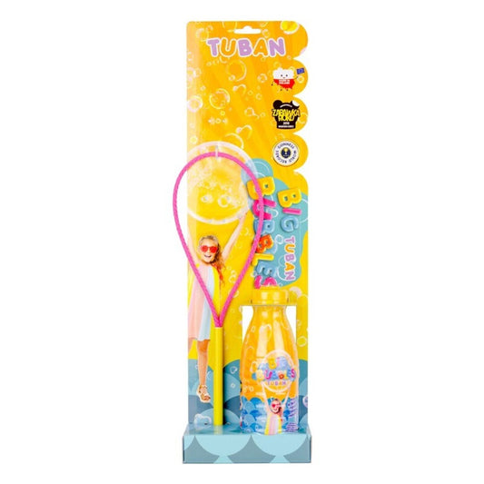 Kit Pompas Gigantes con Anillo + Líquido 400 ml