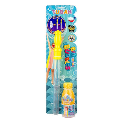 Espada de burbujas Tuban con recarga 250 ml – Pompas de jabón – Kulturdenda