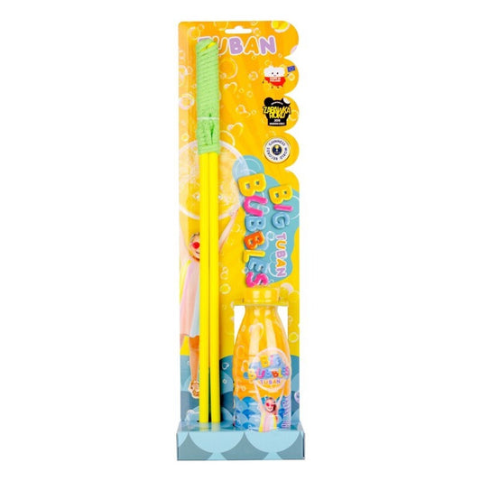 Kit Pompas Gigantes con Varita + Líquido 400 ml