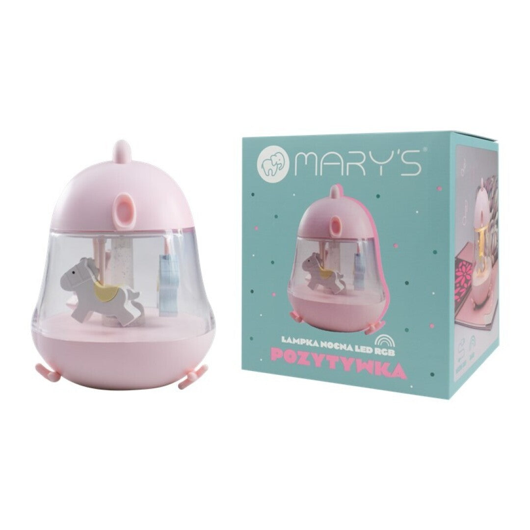 Lámpara de Noche Infantil Ovejita con Música y Luz LED RGB