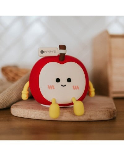 Lámpara de Noche Infantil LED Manzana – Luz Cálida Regulable