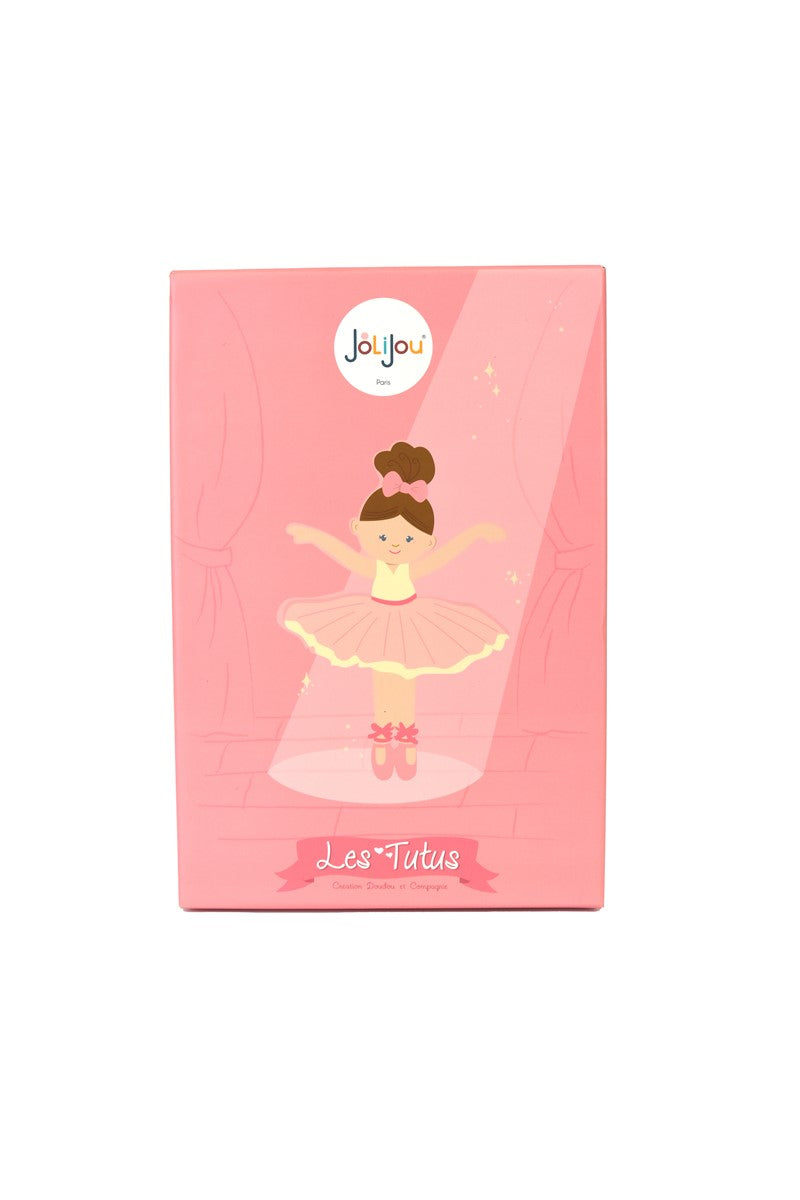 Muñeca bailarina de tela 20 cm – Suave y adorable