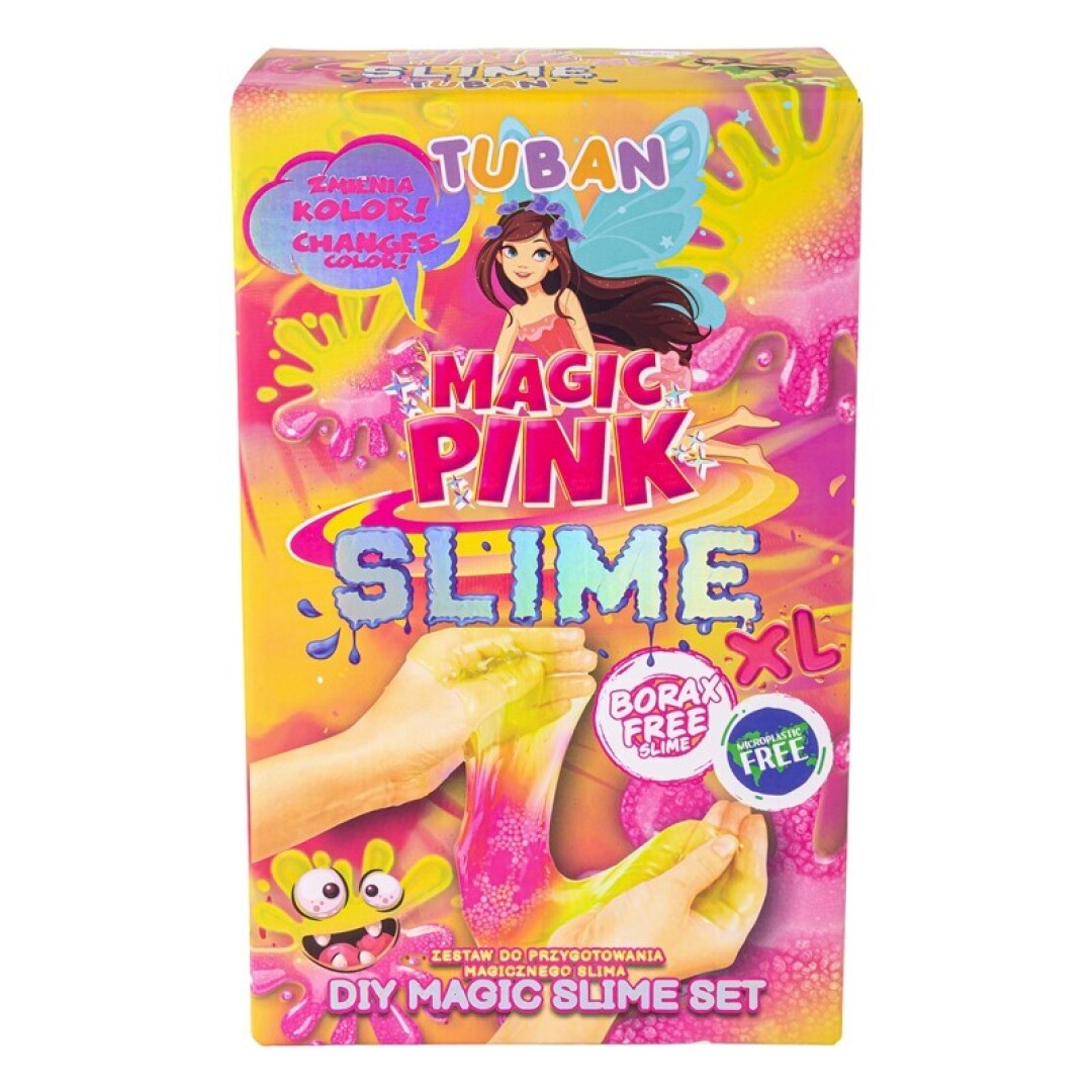 Kit DIY Slime Magic Pink XL – Cambia de color