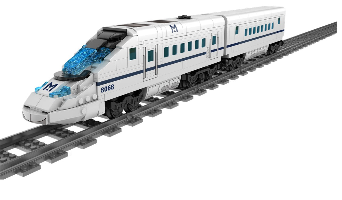 iM Master Tren blanco, 587 piezas – Maqueta de construcción – Kulturdenda