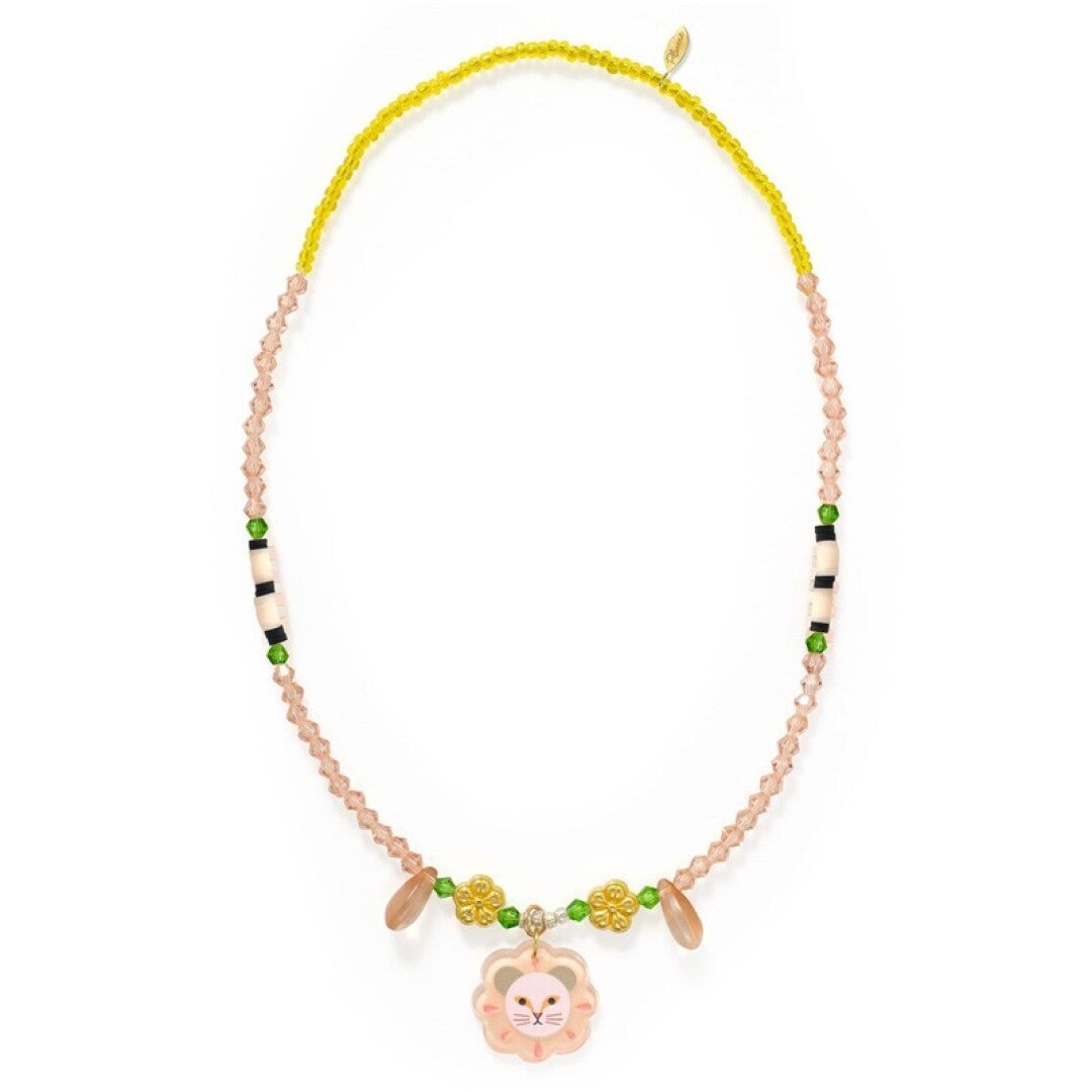 Plume collar Déborah – Collar infantil de bisutería – Kulturdenda