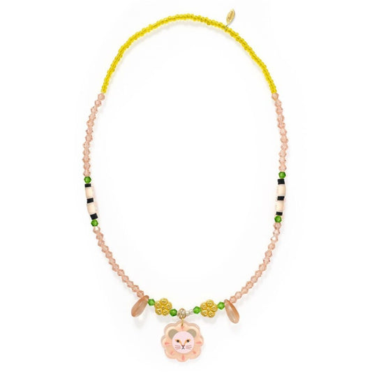 Plume collar Déborah – Collar infantil de bisutería – Kulturdenda
