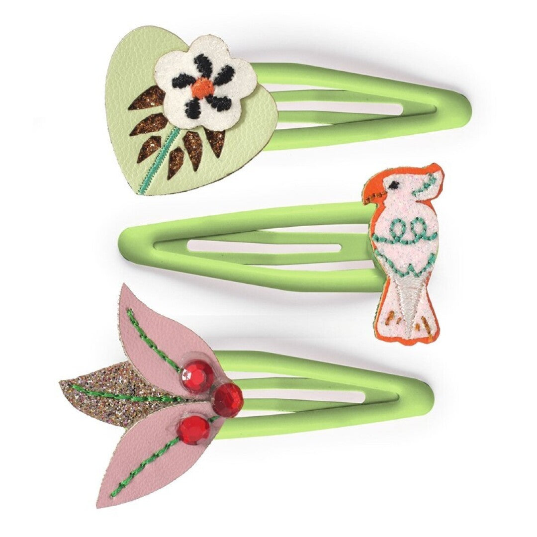 Plume clips Colomba – Accesorio para el pelo infantil – Kulturdenda