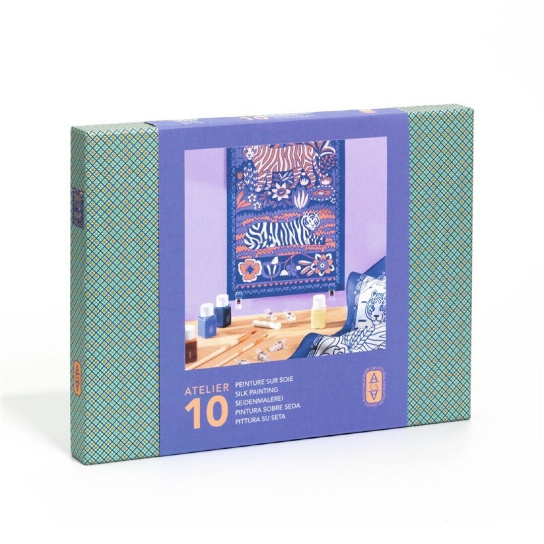 Atelier 10 Pintura en Seda – Kit Creativo Artístico