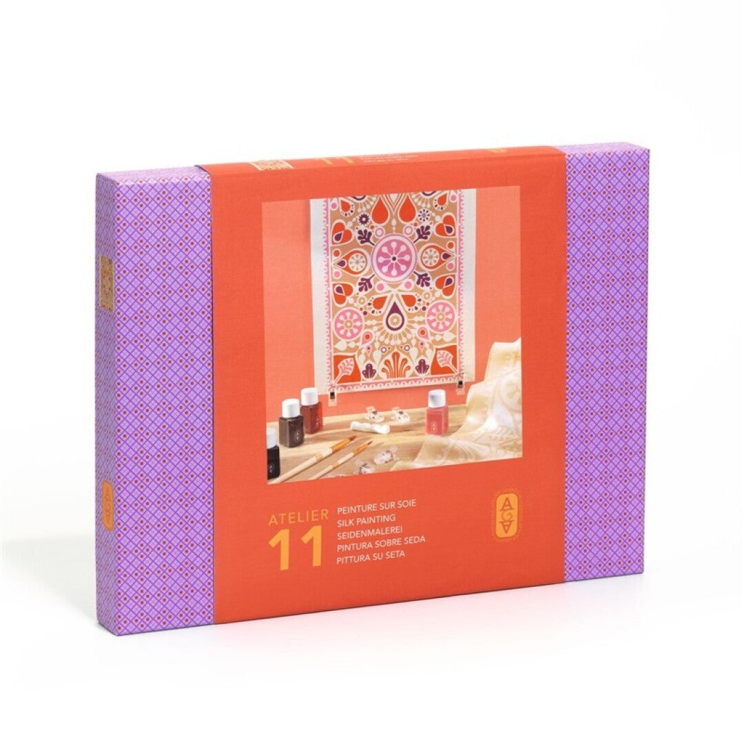 Atelier 11 Pintura en Seda – Kit Creativo de Arte Textil