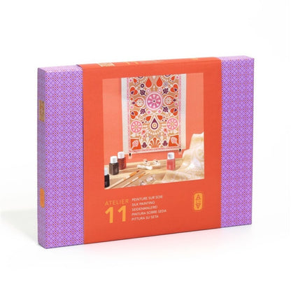 Atelier 11 Pintura en Seda – Kit Creativo de Arte Textil