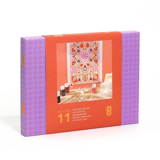 Atelier 11 Pintura en Seda – Kit Creativo de Arte Textil
