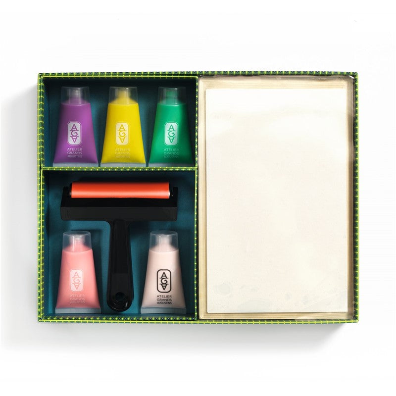 Atelier 46 Kit de Impresión en Gel Creativa para Niños