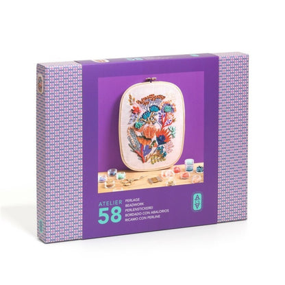 Atelier 58 Abalorios – Kit Creativo de Bordado y Decoración